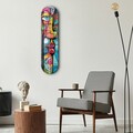 Tablou decorativ, Face Abstract, Dimensiune: 20 x 80 cm, Multicolor