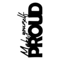 Decoratiune de perete, Make Yourself Proud, Dimensiuni: 56 x 26 cm, Negru
