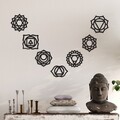 Decoratiune de perete, Simbolo-1, (Grosime: 1,5 mm), Negru