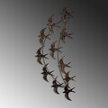 Decoratiune de perete, Flight 3, Dimensiuni: 50 x 100 x 5 cm, Multicolor