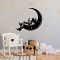 Decoratiune de perete, Space Boozer, Dimensiuni: 62 x 71 cm, Negru
