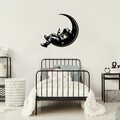 Decoratiune de perete, Space Boozer, Dimensiuni: 62 x 71 cm, Negru