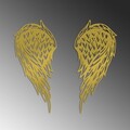 Decoratiune de perete, Alato-2, (Grosime: 1,5 mm), Auriu