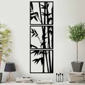 Decoratiune de perete, Rami-1, (Grosime: 1,5 mm), Negru
