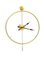 Ceas de perete, Mclock-00101, Lățime: 58 cm Înălțime: 80 cm Adâncime: 7 cm, Auriu