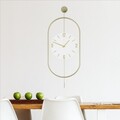 Ceas de perete, Mclock-00113, Lățime: 35 cm Înălțime: 85 cm Adâncime: 7 cm, Auriu