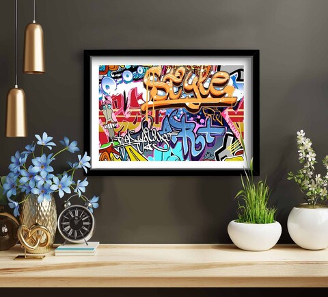 Tablou decorativ, 3550POP-005, Grosimea cadrului: 20 mm, Multicolor