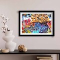Tablou decorativ, 3550POP-005, Grosimea cadrului: 20 mm, Multicolor