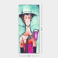 Tablou decorativ, DKY332607913_3080, 30 x 80 cm, Multicolor