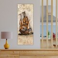 Tablou decorativ, DKY41177581265_3080, 30 x 80 cm, Multicolor