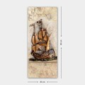 Tablou decorativ, DKY41177581265_3080, 30 x 80 cm, Multicolor
