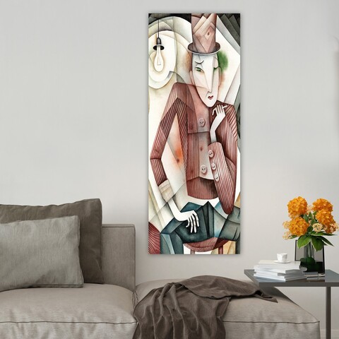 Tablou decorativ, DKY70766734_3080, 30 x 80 cm, Multicolor