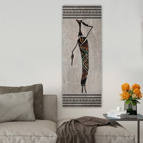Tablou decorativ, DKY751176916753_3080, 30 x 80 cm, Multicolor