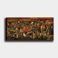 Tablou decorativ, YTY103unlu_3080, 30 x 80 cm, Multicolor