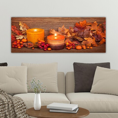 Tablou decorativ, YTY128435_3080, 30 x 80 cm, Multicolor