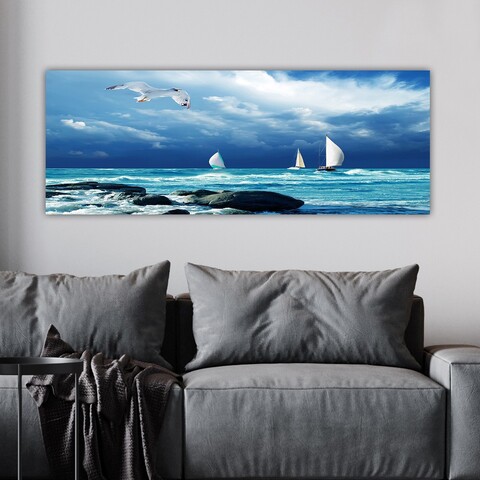 Tablou decorativ, YTY689686_3080, 30 x 80 cm, Multicolor