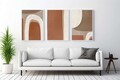 Tablou decorativ (3 Pieces), Mp3-00112, Imprimare digitala, Multicolor