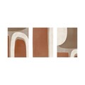 Tablou decorativ (3 Pieces), Mp3-00112, Imprimare digitala, Multicolor