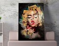 Tablou decorativ, WY322 (50 x 70), Canvas imprimat, Multicolor