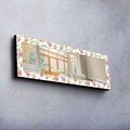 Oglinda decorativa, 40120MA-041, Lemn (Grosime: 27 mm, Multicolor