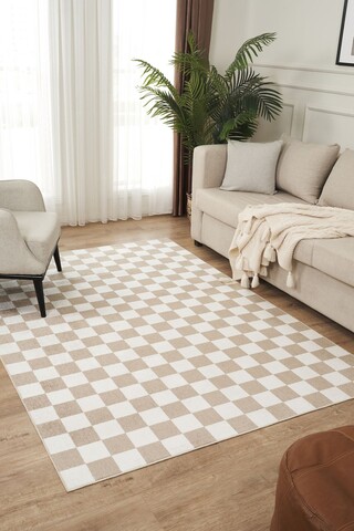 Covor (80 x 150), Damas 4001, 80x150 cm, Crem/Maro