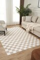 Covor (80 x 150), Damas 4001, 80x150 cm, Crem/Maro