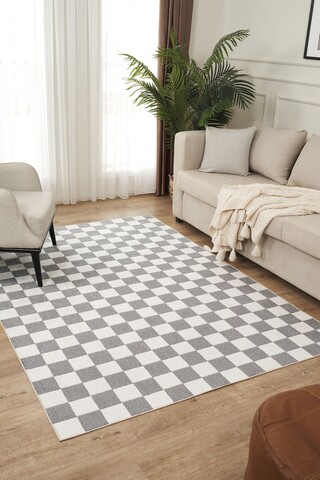 Covor (80 x 150), Damas 4004, 80x150 cm, Crem / Antracit
