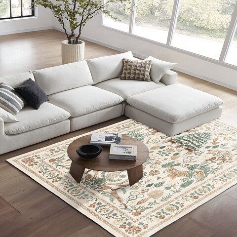 Carpet (160 x 230), Kece-Fr77, 160x230 cm, Bej
