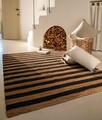 Covor (90 x 150), 00021A, 90x150 cm, Bej/Negru