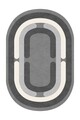 Carpet (40 x 60), Sftkece047-Oval, 40x60 cm, Antracit