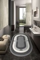 Carpet (40 x 60), Sftkece047-Oval, 40x60 cm, Antracit