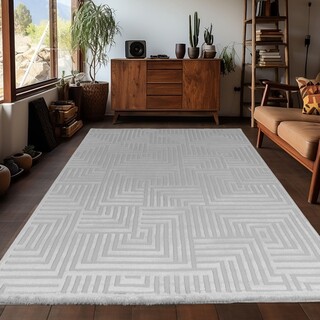 120x170 cm, Argintiu