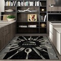 Covor (120 x 180), Wookece1686, 120x180 cm, Negru
