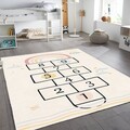 Covor (140 x 220), Wookece1696, 140x220 cm, Crem