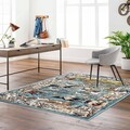 Covor (180 x 280), Kece-Fr13, 180x280 cm, Albastru