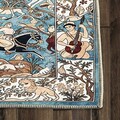 Covor (180 x 280), Kece-Fr13, 180x280 cm, Albastru