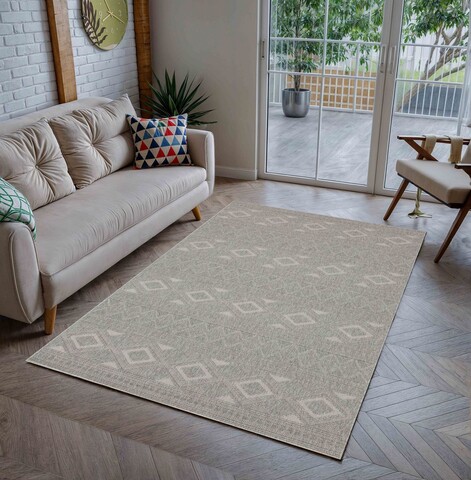 Covor (120 x 170), Aselya, 120x170 cm, Gri
