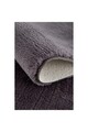 Covor (150 cm), Oval Plush, Gri inchis
