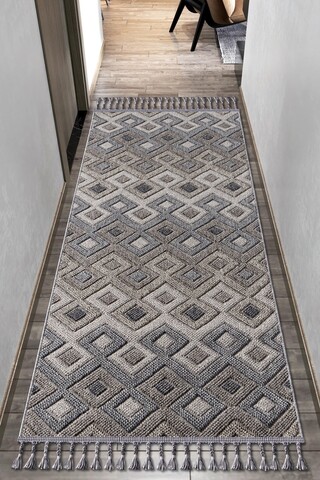 Covor (120 x 400), Beverly 2262 120 x 400, 120x400 cm, Gri