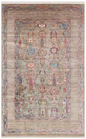 Covor (80 x 150), ATK 07, 80x150 cm, Verde oliv