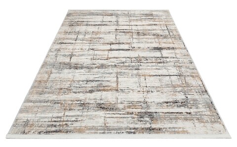 Covor (80 x 300), Decretul legislativ 02, 80x300 cm, Crem / Gri