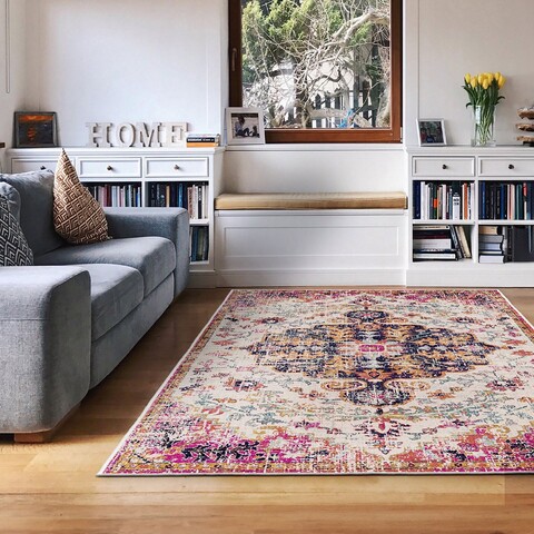Carpet (40 x 60), Kece-Fr44, 40x60 cm, Roz