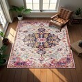 Carpet (40 x 60), Kece-Fr44, 40x60 cm, Roz