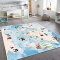 Carpet (80 x 150), Wookece1695, 80x150 cm, Albastru