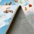 Carpet (80 x 150), Wookece1695, 80x150 cm, Albastru