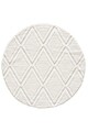 Covor (120 cm), 742B Round, 120x120 cm, Crem