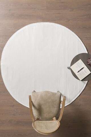 Covor (200 cm), S-1093A Round, 200x200 cm, Crem
