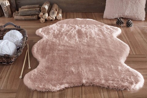 Covor (70 x 100), Faux Fur Post, 70x100 cm, Roz deschis
