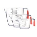 Set 3 cani pentru masurat, Kitchen Craft, 200 ml/400 ml/900 ml, acril
