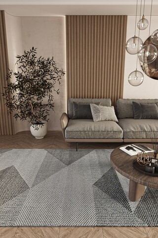 Covor (100 x 200),  Elit 08, 100x200 cm, Gri